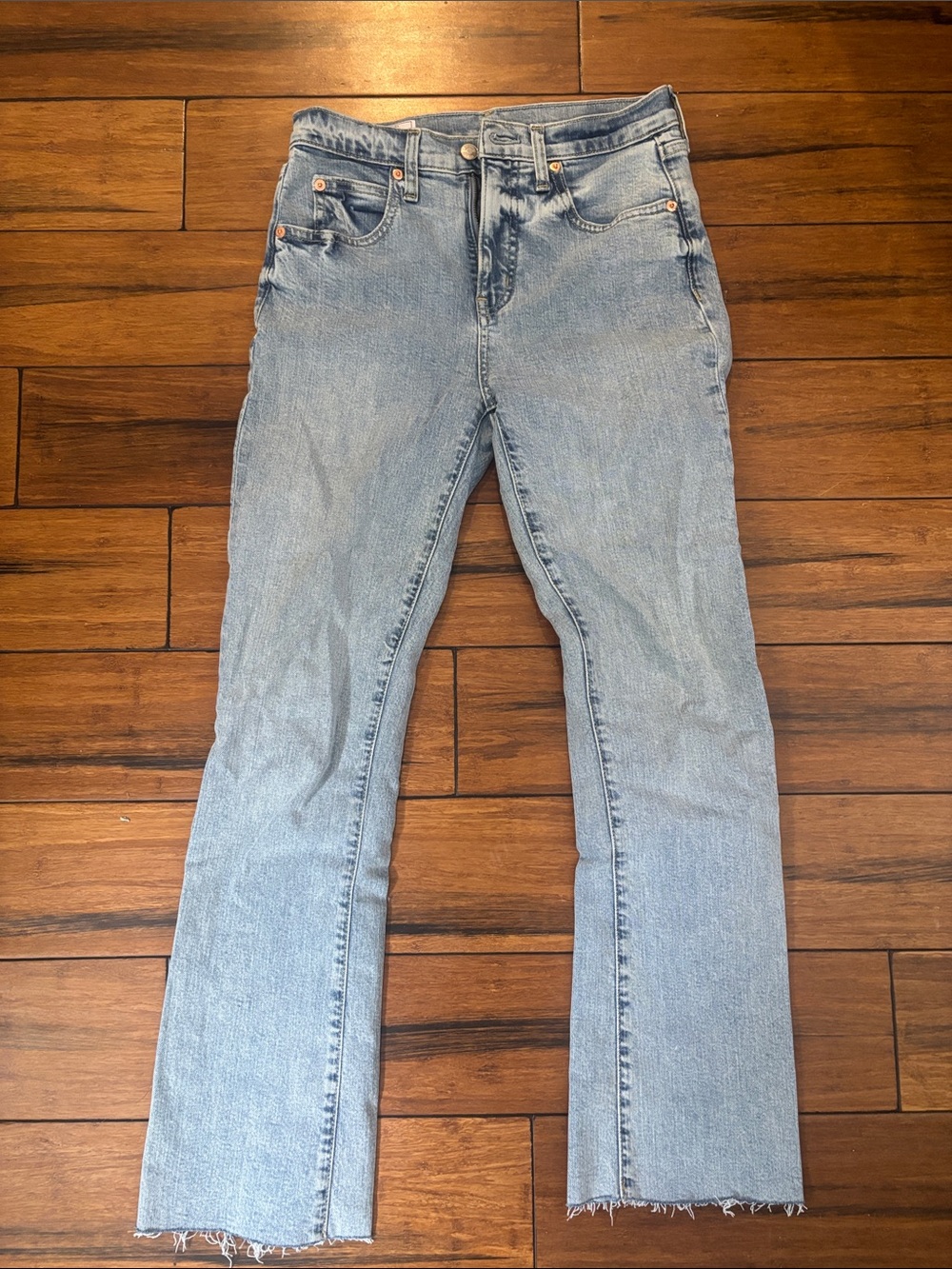 GAP Light Blue Women's Straight-Leg Jeans